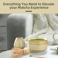 thumbnail image 6 of 4PCS Matcha Whisk Set Kit Japanese Bamboo Whisk Holder and Bowl Matcha Shaker Sifter Tea Ceremony Accessories, 6 of 9
