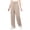 Khaki, variant on Girls Sweatpants Summer Lightweight Baggy Joggers Boys Joggers Pockets Pants Cinched Bottom Hip Hop Dance Pants Dark Gray,4-5 Years