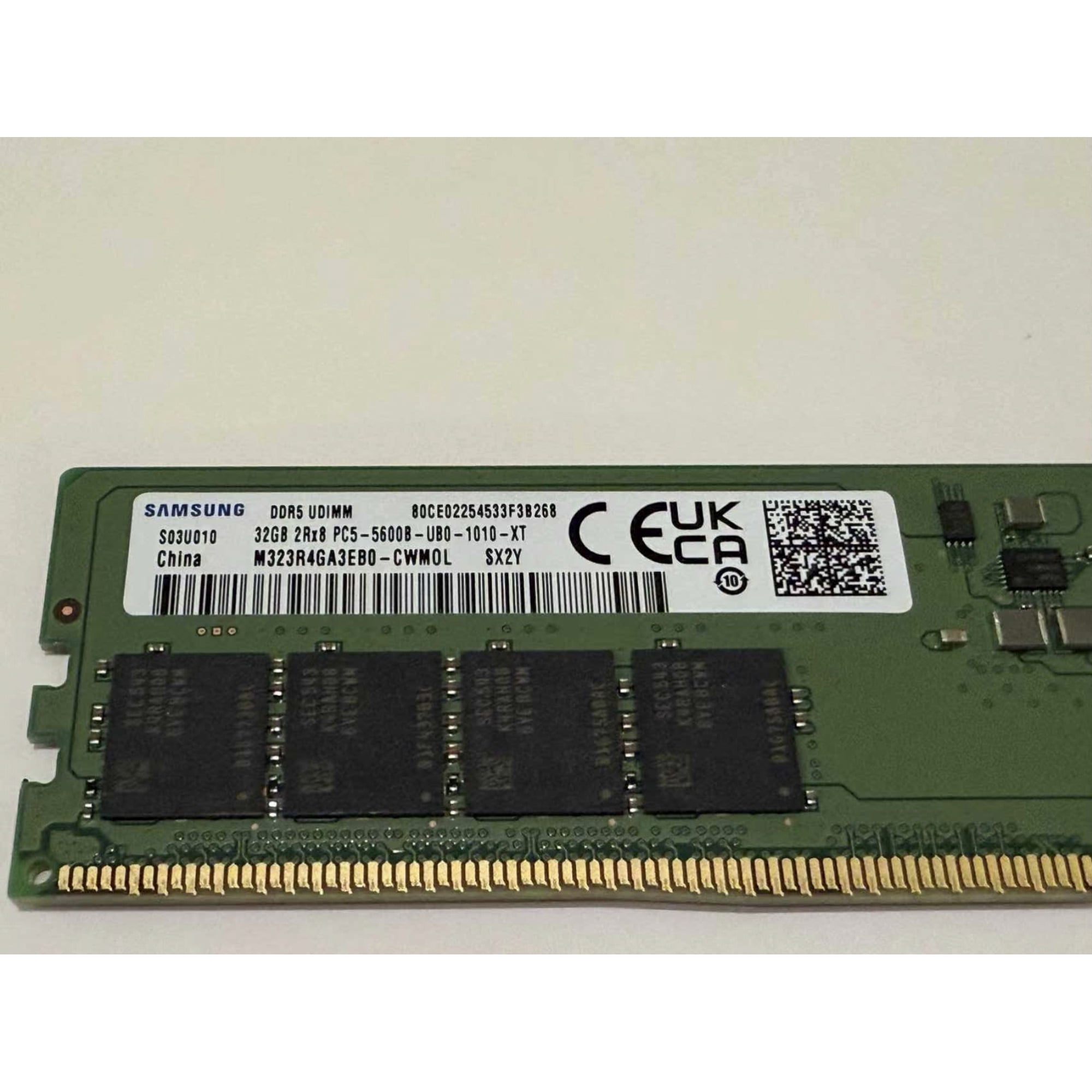 Samsung DDR5 32GB/2Rx8/PC5-5600B-UB0-1010-XT
