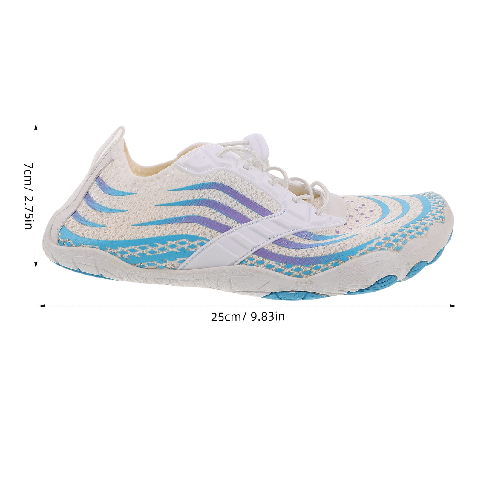 HEANUJJ Men's Barefoot Water Shoes, 1 Pair Quick Drying Aqua Shoes for Swimming, Hiking, and Outdoor Activities