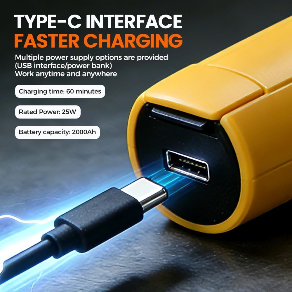 2026 New Rechargeable High-Speed Cardboard Cutter, 4.2V Cordless Electric Scissors with LED for Fabric Leather Carpet Plastic