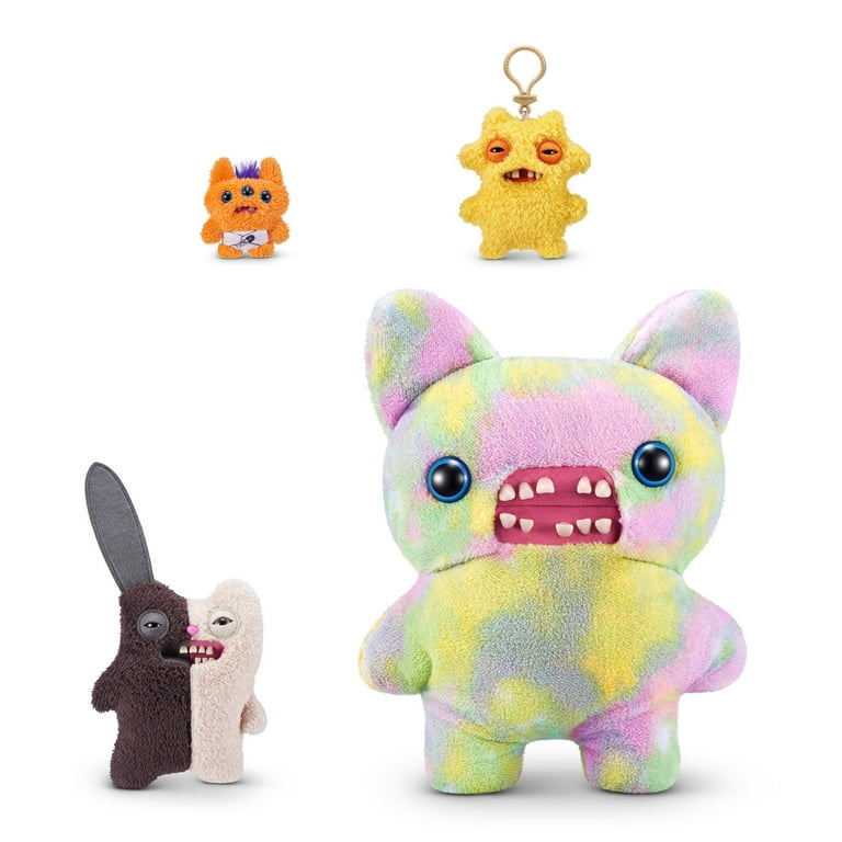 Fuggler Misfit Monsters 9 inch (Rabid Tooth - Brown & Beige), Ugly