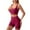 Red, variant on B91xZ Workout Outfits Sets for Women Athletic Fitness Gym Activewear Seamless Yoga Set,Red L