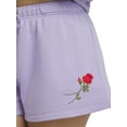 thumbnail image 5 of Mills by Millie Bobby Brown Women's Embroidery Fleeced Terry Short, Sizes XXS-XXL, 5 of 6