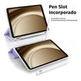 thumbnail image 2 of Funda Protectora Transparente Smart Cover para Samsung Galaxy Tab A9 PLlus - Estuche Carcasa Rígida Antigolpes y Cubierta Color Lila., 2 of 6