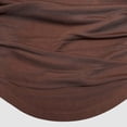 thumbnail image 7 of Women's Plus Size 2 in 1 Off Shoulder T Shirt Ruched Sheer Bell Long Sleeve Tee, Casual Slim Fit Going Out Y2k Shirts Blouses(Brown,L), 7 of 7
