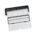 thumbnail image 4 of Paleta de acuarela vacía, bandeja de pintura, con bandejas, caja de pinturas, estuche de pintura para bricolaje, acuarela, óleos, mezcla de colores, 14 sartenes completas, 4 of 8