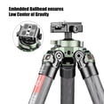 thumbnail image 3 of SUNWYAFOTO T3240CSL Hunting Tripod for Shooting Rifle Stand Carbon Fiber, 3 of 9
