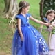 thumbnail image 5 of Vestido infantil Vestido de princesa Vestido de novia para niñas medianas y grandes Falda larga de malla para niñas, 5 of 6