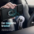 thumbnail image 3 of Case for iPhone 15 Pro Phone Case iPhone 15 Pro Case, with Slide Camera Cover and Stand Ring, Support Magnet Car Mount, Military Grade, Heavy Duty, for iPhone 15 Pro Case Grey, 3 of 12
