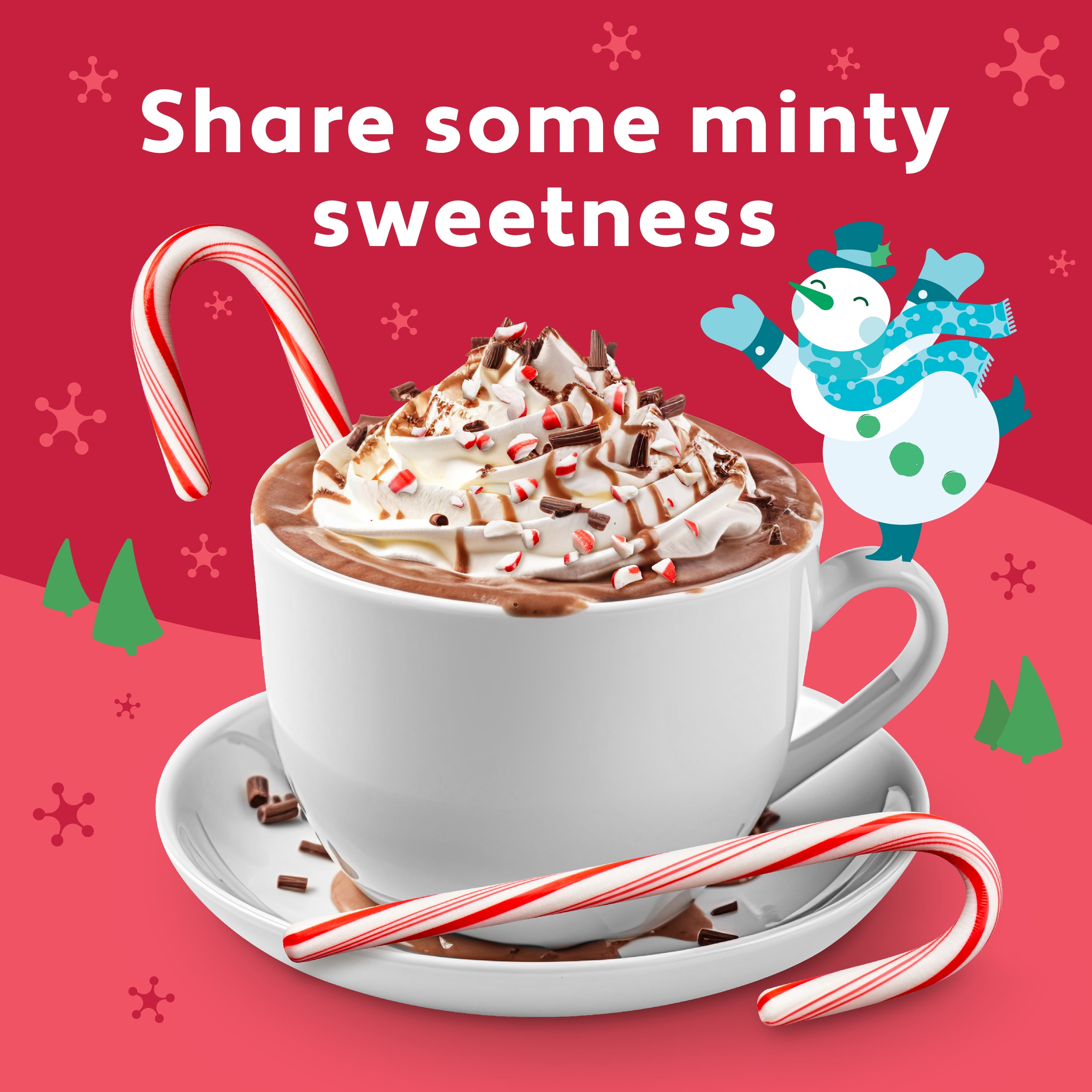 (3 pack) Brach's Peppermint Candy Canes, Christmas Candy Canes, 5.3 oz, 12 Count