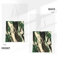 thumbnail image 3 of DouZhe Reusable Grocery Bags, Hunter Camo Lightweight Polyester Canvas Cloth Tote Bag for Travle Gym Shopping School, 15" x 16", 3 of 7
