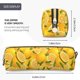 thumbnail image 3 of Easygdp Yellow Limes para Estuche de Lápices de Cuero, Estuche de Papelería de Cuero, Estuche de Gran Capacidad con Cremallera, 3 of 7