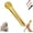 Gold, variant on Novelty Microphone Shaped Shower Head, High Pressure Handheld Bathroom Shower Wand, Funny Singing Bath Accessories, Water Saving Rainfall Nozzle, Creative Vintage Bathroom Gift(Pink)
