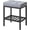 Blue Gray, variant on Rectangular Makeup Stool with Adjustable Feet and Storage Space, Footrest Chair, PU Vanity Seat, Multi-Use as Small Side Table or Ottoman, for Bedroom, Light Brown WBD017J