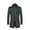 Z3-Gray, variant on Leesechin Men Long Trench Coats Mens Peacoat Casual Button Solid Long Sleeve Pockets Turn Down Collar Outerwear Coat