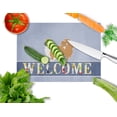 thumbnail image 2 of Carolines Treasures BB5542LCB Pekingese Welcome Glass Cutting Board - Large, 2 of 2