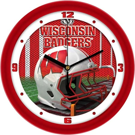 - Wisconsin Helmet Wall Clock