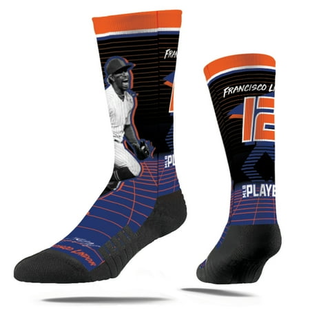 

Strideline Francisco Lindor New York Mets Synthwave Premium Full Sub Crew Socks