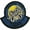 TOMCAT,TARPS, variant on USN, TOP GUN RECT - Embroidered Patches, High Quality Sew On Iron On Patch - 3 5/8"