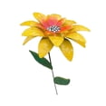 thumbnail image 2 of Estaca de jardín de flores, decoración de primavera, fácil de instalar, ligera, creativa, resistente a la intemperie, multifunción para patio exterior Amarillo, 2 of 8