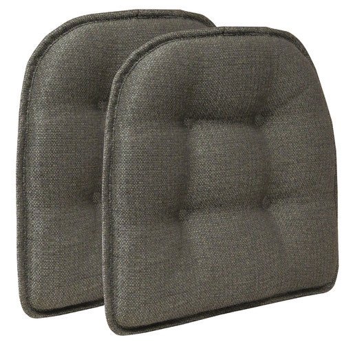 Klear Vu Gripper NonSlip 15 x 16 Omega Tufted Dining Chair Cushion