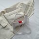 thumbnail image 2 of 6546 Bolso Hombro para Mujer Bolso Transparente Malla PVC para Axila (blanco) Blanco TXW#934242.04, 2 of 9