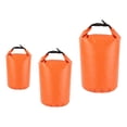 thumbnail image 3 of Bolsas secas impermeables de 3 uds, secos, 8L, 40L, 70L, organizador portátil que mantiene la bolsa seca para kayak, deportes acuáticos, rafting Naranja shamjiam Bolsas secas impermeables, 3 of 8