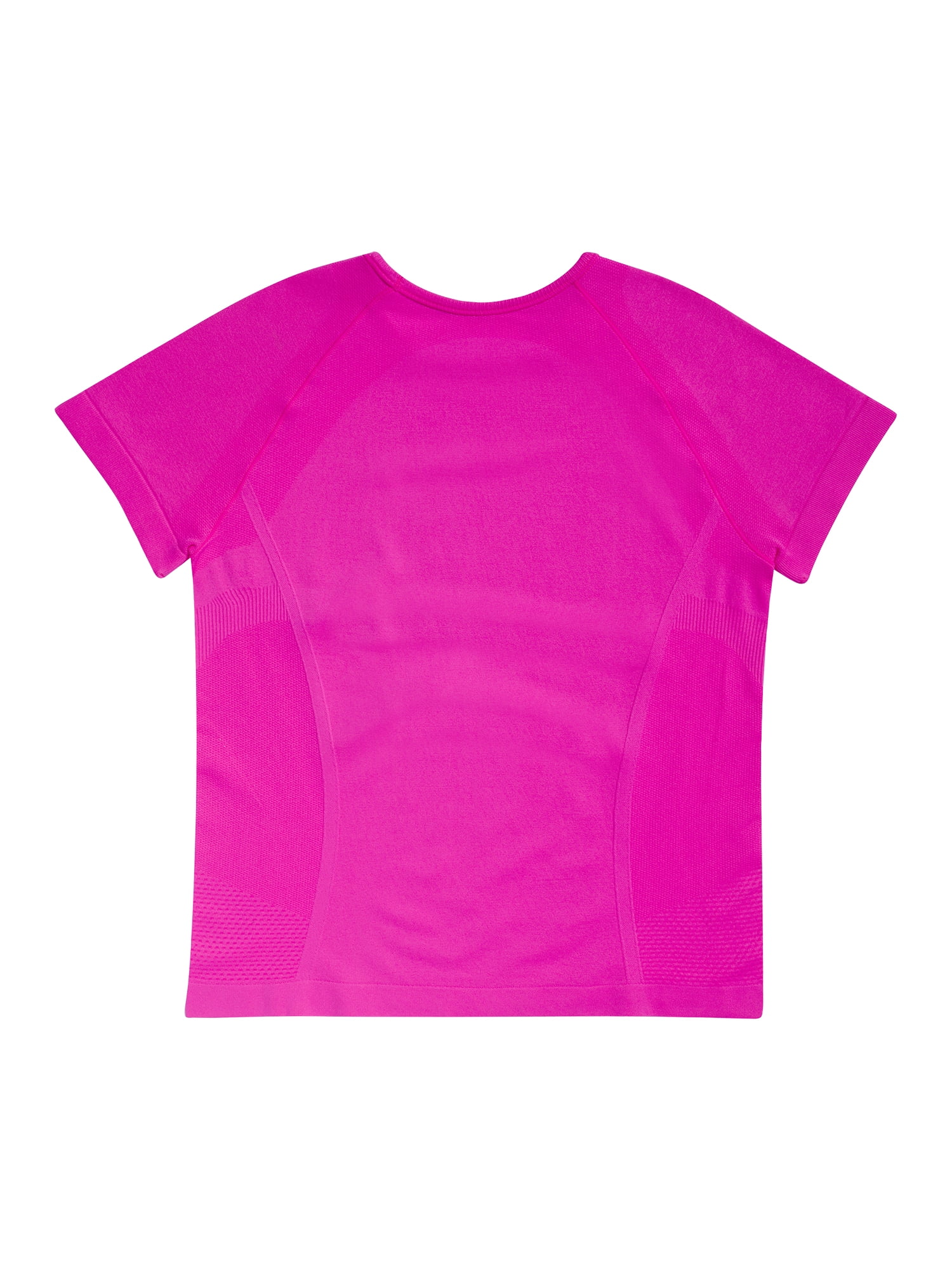 Athletic Works Girl's Active Seamless Tee, 2-Pack, Sizes 4-18