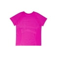 thumbnail image 4 of Athletic Works Girl's Active Seamless Tee, 2-Pack, Sizes 4-18, 4 of 7