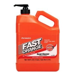 High-Performance Smooth Fast Orange Citrus Hand Cleaner 12 Pk Permatex 15 Oz 