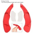thumbnail image 2 of Steering Wheel Paddle Shifter For Ford Mondeo Edge Taurus 13-20 Aluminium Red, 2 of 13