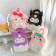 thumbnail image 2 of Sanrio My Melody fiambrera de felpa, bolso Kawaii Kuromi, Cartoo, muñeca linda, Tote, Picnic, bolsa de almacenamiento de mano Bento, 2 of 4