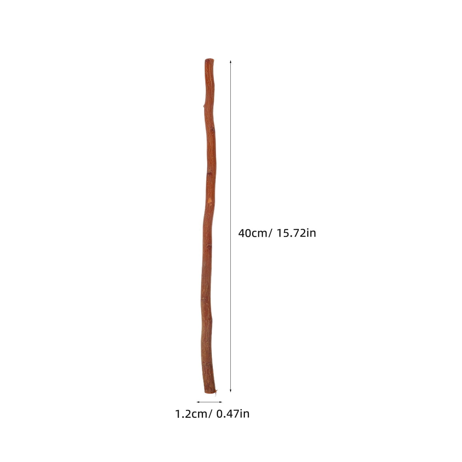 GOOHOCHY  50 Pcs Birch Sticks for Decorating Logs Greenery Child Brown