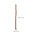 thumbnail image 2 of OUNONA 50pcs Natural Wood Branches for DIY Crafts Long Sticks Brown Rustic Twigs for Vase Decor 7.87 inches, 2 of 8