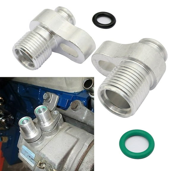BAMILL Swap A/C Compressor adapter Fittings for 10S17F & 10 0F LS Car Parts