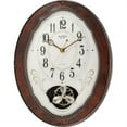 thumbnail image 1 of Rhythm 4MJ400WD23 Caprice Wall Clock - Brown, 1 of 4