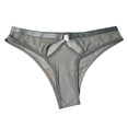 thumbnail image 5 of HOMBOM Lace Cheeky Women Panties Sexy Breathable Gray Breathable Underwear for Women XL, 5 of 5