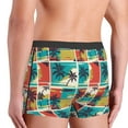 thumbnail image 4 of Bingfone Colorful Hawaii Palms Men's Underwear - Casual Stretch Boxer Briefs-Large, 4 of 7