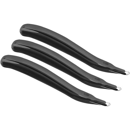 

3 PCS Staple Remover Puller Rubberized Staples Remover Staple Removal Tool for School Office Home Office Organization Drawers (Black One Size)