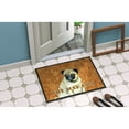 thumbnail image 4 of Carolines Treasures LH9456MAT Fawn Pug Wipe your Paws Doormat 18x27 27"L x 18"W multicolor, 4 of 4