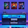 thumbnail image 3 of Graffiti Gaming Wall Decor Cool Gamer Room Decor for Teen Boys Street Pop Game Wall Hieng for Men Bedroom Cyberpunk Gamepad Headphones Canvas Pictures Playroom Living Room Home Decorations, 3 of 6