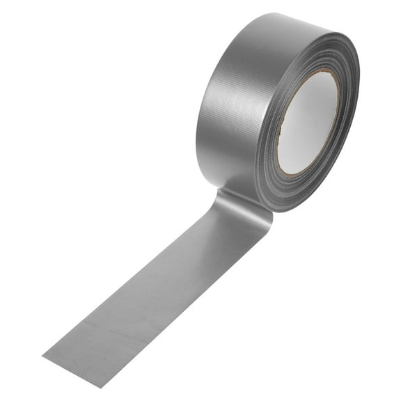 FRCOLOR Silver Cloth Duct Tape for Home Use Waterproof and Extra Strong for Pipes and Seams 50meter