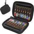 thumbnail image 1 of Fishing Spoons Lures, Portable Bag For Easy Transportation And Freshwater Saltwater Use, Double-Sided Design Ensures Durability And Sharp Treble Hooks For Quick Catches, 1 of 6