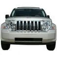 thumbnail image 2 of 1pc Chrome ABS Grille Overlay for 2008-2013 Jeep Liberty Sport, 2 of 2