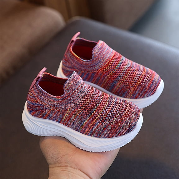 Willtoo Toddler Girls Boys Shoes Mesh Slip on Walking Shoes Non Slip Soft Sole Running Sneakers Kids Casual Comfortable Tennis Orthopedic Sneakers