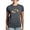 Charcoal Heather, variant on - Maryland MD Oval (W/Flag) Women's Dark T Shirt - Women's Traditional Fit Dark T-Shirt