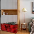thumbnail image 6 of Extra Large Christmas Tree Storage Bag With Handles Zippered Storage Tote Durable Storage Container For Christmas Tree Wreaths Garland And Holiday Decor Buffalo Plaid, 6 of 7