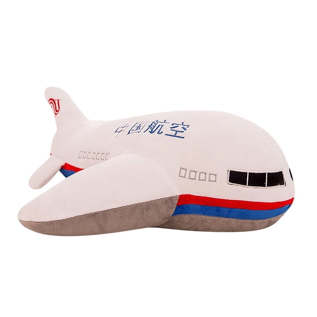 Avión de peluche TBKOMH 15.7' Azul