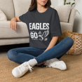 thumbnail image 2 of Eagles Go Freedom Patriotic Vintage Graphic T-Shirt, 2 of 2